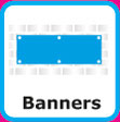 banner printing icon
