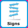 sign writing icon